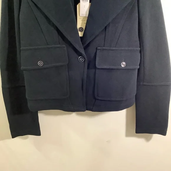 Anthropologie Sylvia Surin Ponte Knit Blazer Jacket - Picture 4 of 11